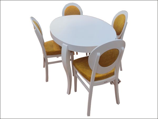 Обеденная группа: стол Элис 140х90 ОВШ и стул Арго-М фото 3